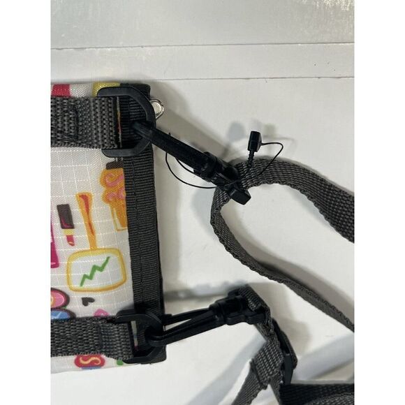 LeSportsac Small Crossbody Wallet Beauty Cosmetics Hair Stylist Rare Eyelash - Picture 14 of 16